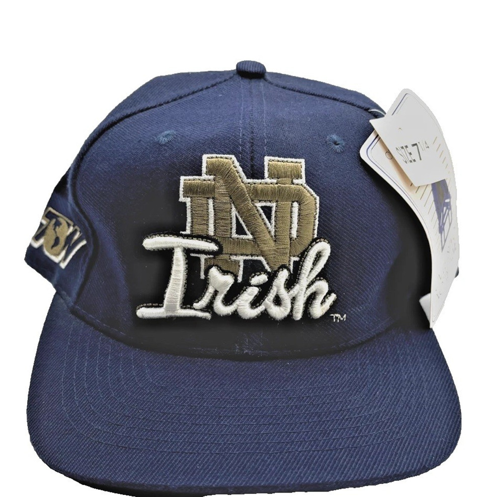 Notre Dame 7 1/4 Top Of The World Baseball Cap Hat NWT